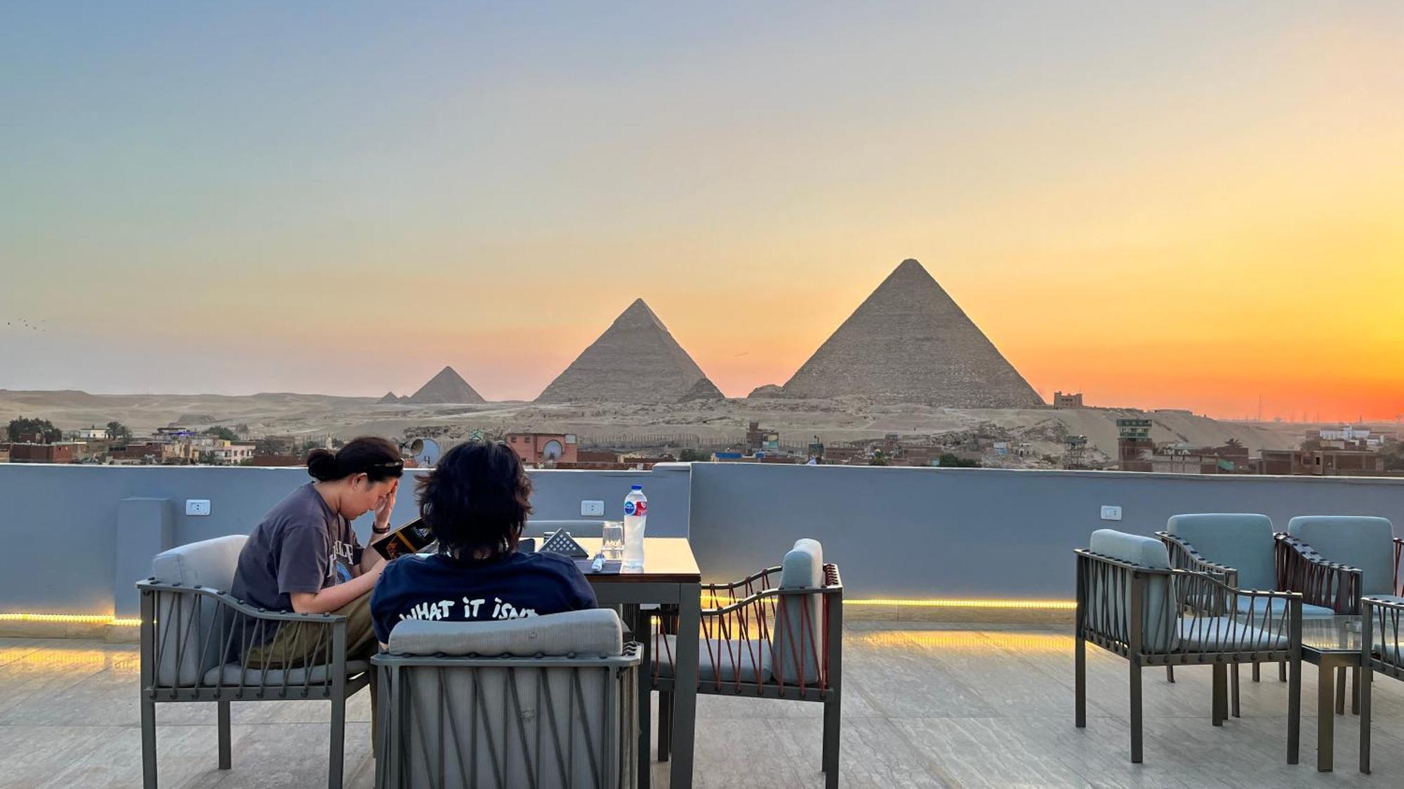 Pyramids Hotel Kafrat al Jabal Luaran gambar